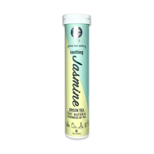 Tea Pop Jasmin – grüner Tee mit natürlichem Jasmin-Aroma, in Tube mit 8 Tee-Pops.