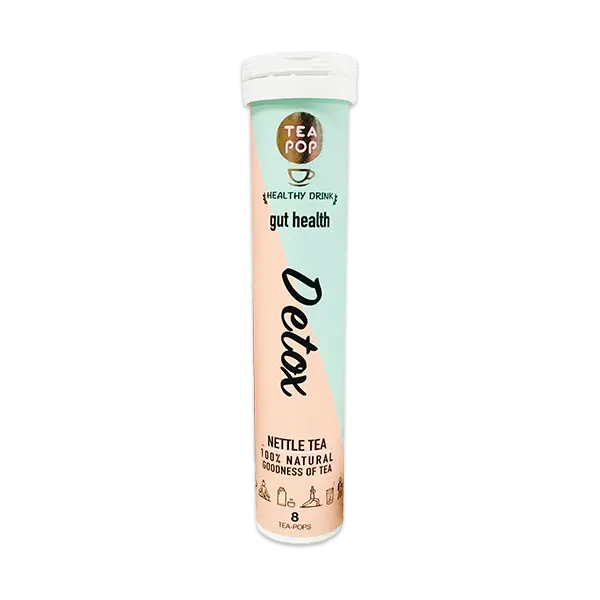 Tea Pop Detox – würzig-herber Detox-Tee mit natürlicher Wirkung, schnell löslich.