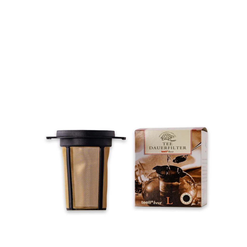 Dauerfilter L mit Deckel schwarz