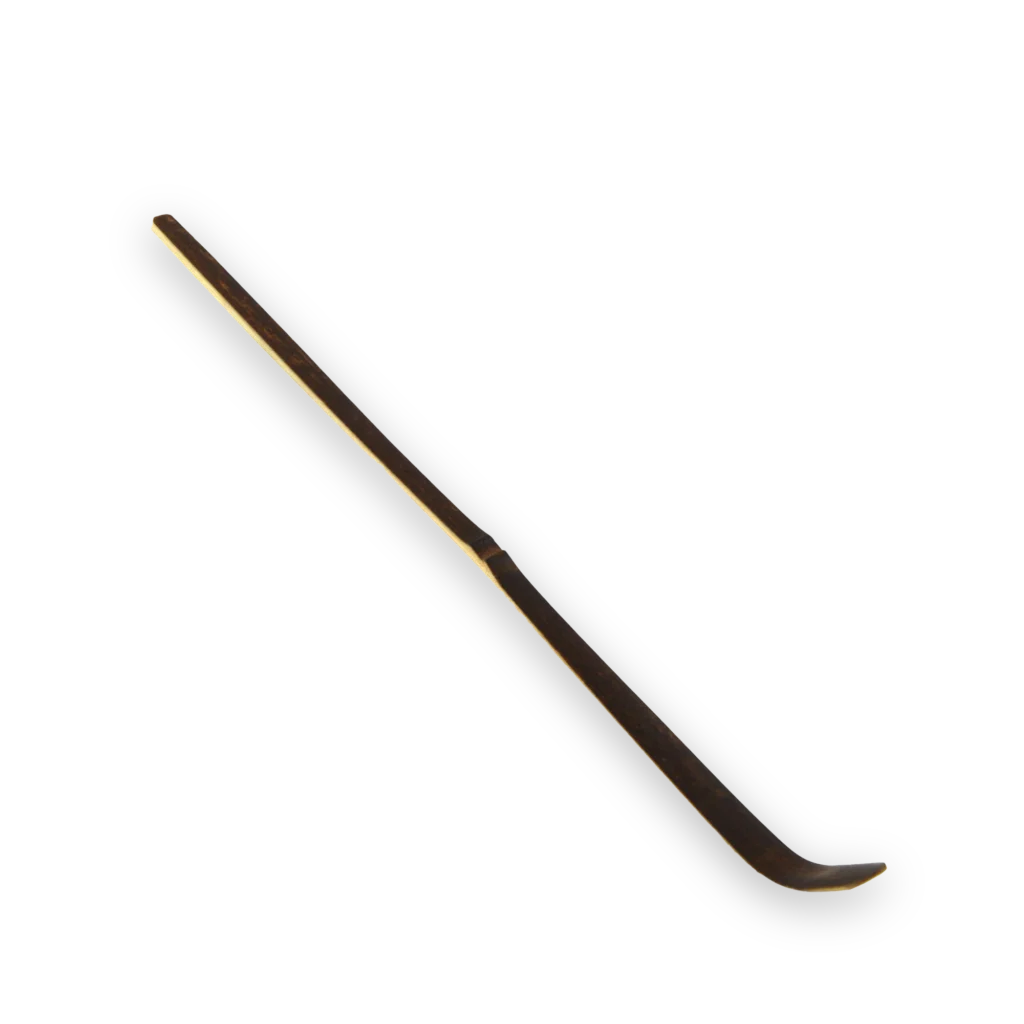 Bambuslöffel, schwarz, original Japan Teezubehör