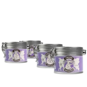 Kräutergold Tee-Set – vier koffeinfreie Kräutertees von Alveus in Metalldosen