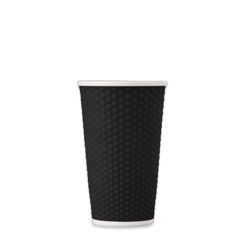 Tasse Bienenwabe 450 ml schwarz