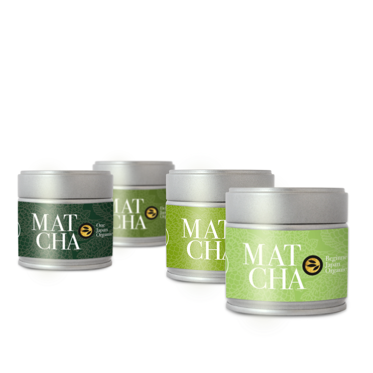 Matcha-Set ‚Macht keinen Sinn‘ – vier Bio-Matcha-Sorten aus Japan in Dosen